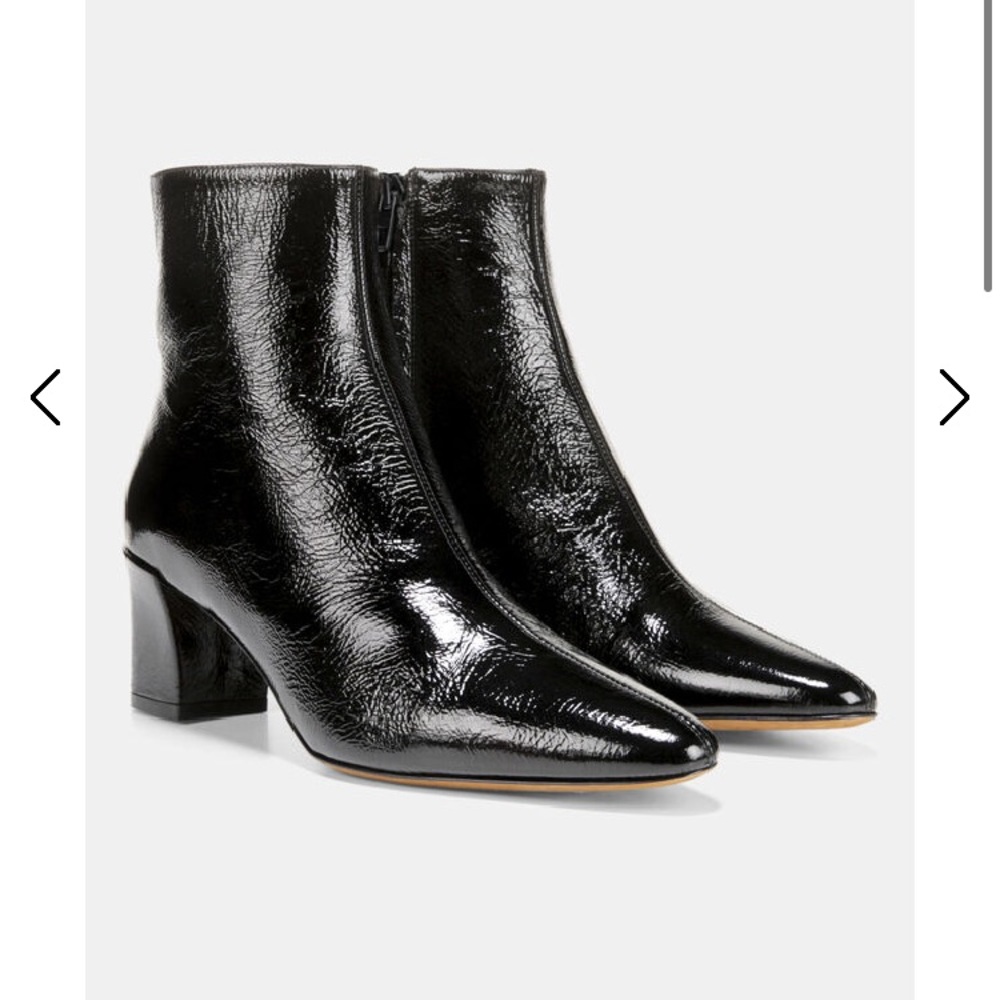 New Vince Patent Leather Lanica Boot